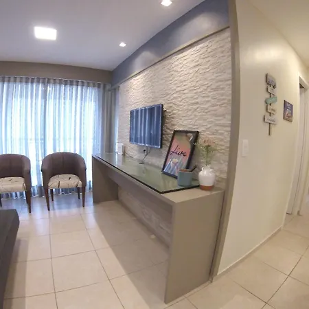 Apartamento Relaxe Vista Mar 2 Quartos No Village By Ftt *